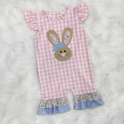 Knit Bunny Romper