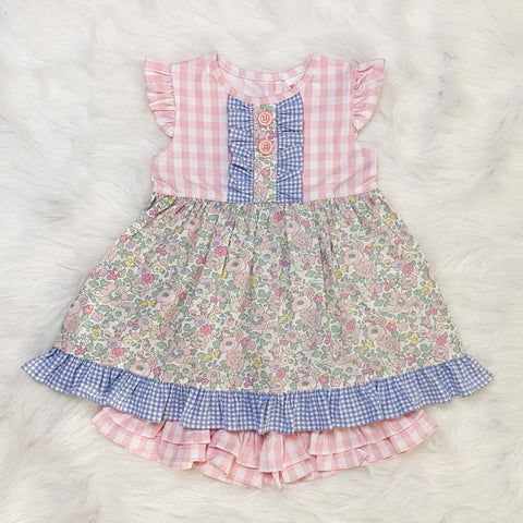 Spring T Shirt Dress Set