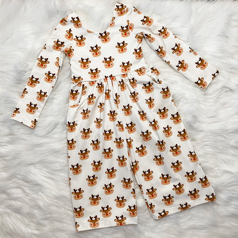 Reindeer Leggy Romper