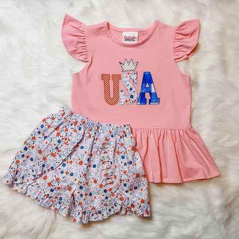 USA Short Set