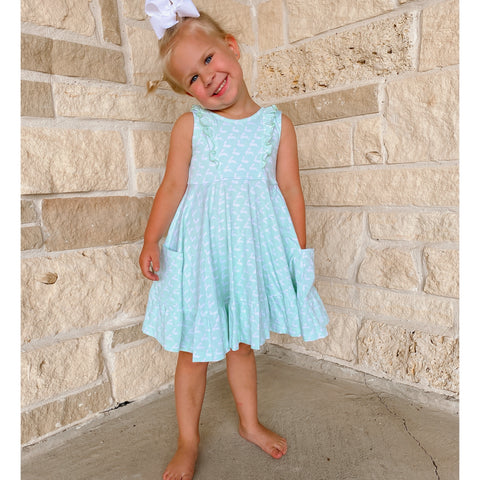 Easter Bunny Twirl Dress